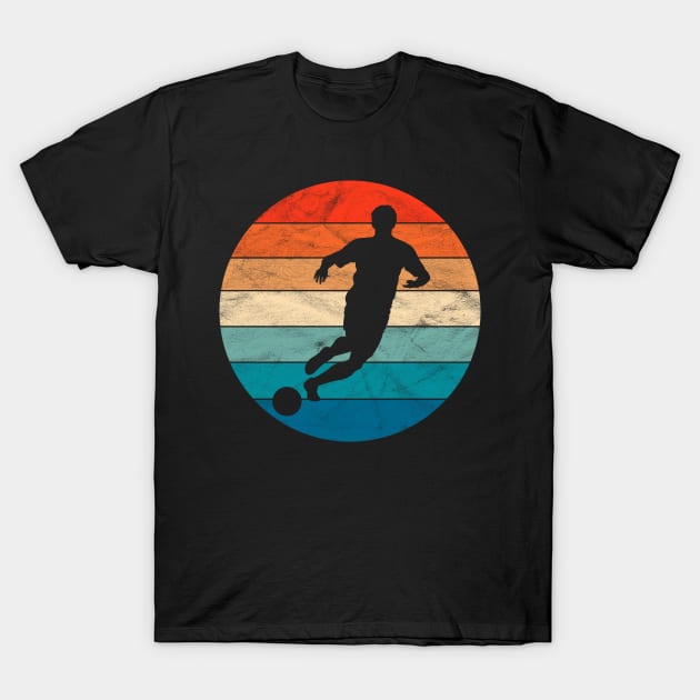 Vintage Football Player T-Shirt by ChadPill